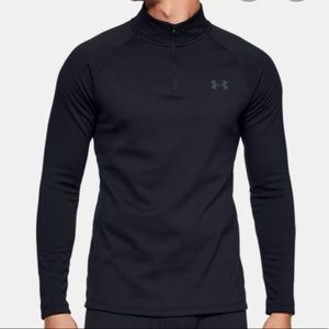 UA coldgear fitted 1/4 zip jacket